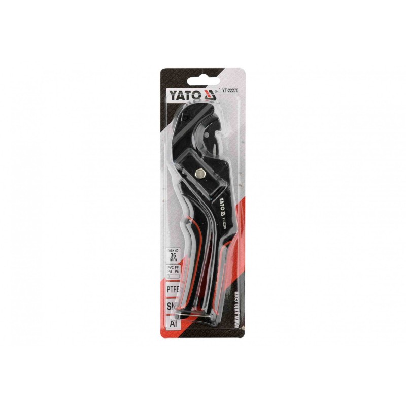 YT-22270 Cleste de taiat PVC, PP, PE, PU, 0-36 mm Yato