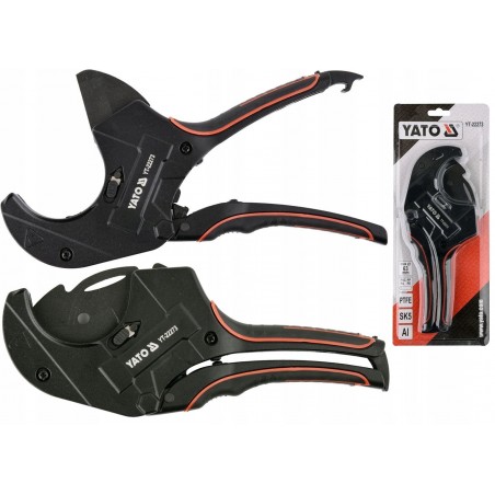 Cleste de taiat PVC, PP, PE, PU, 0-63 mm Yato