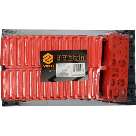 78771 VOREL Panou organizator din 4 piese cu 48 de elemente