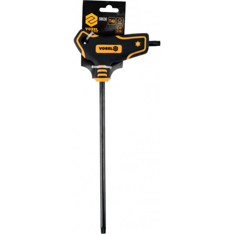 56636 VOREL Cheie torx T40 cu maner T