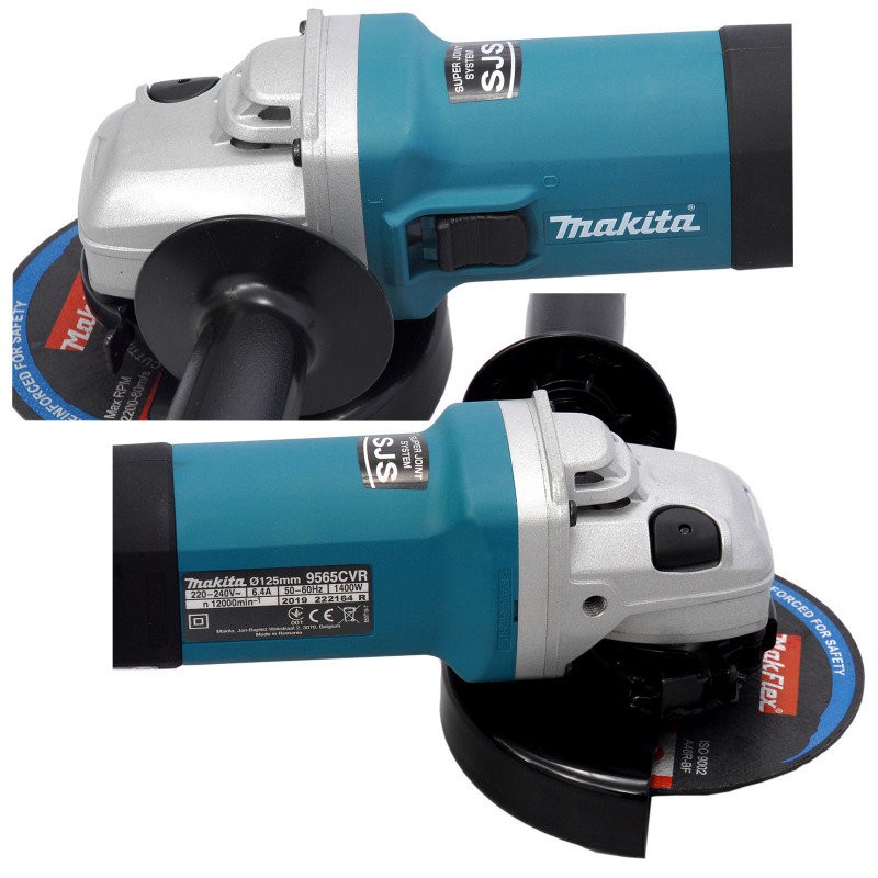 MAKITA 9565CVRX2 Polizor unghiular 1400 W 125 mm 3 ANI GARANTIE