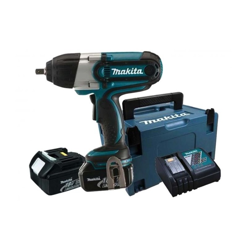MAKITA DTW450RFJ Cheie strans cu impact 2 acumulatori Li-Ion 18V 3Ah