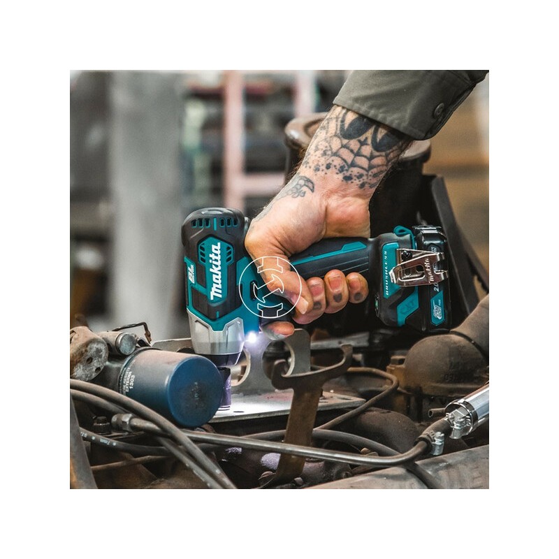 MAKITA TW161DZ Cheie impact 160 Nm 1/2 comp cu acumulatori Li-Ion 12V