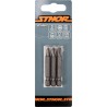65462 STHOR Set 3 biti phillips PH1, PH2, PH3, hexagonala 1/4", 50 mm