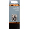65480 STHOR Set 3 biti profil lat SL4, hexagonala 1/4", lungime 25 mm