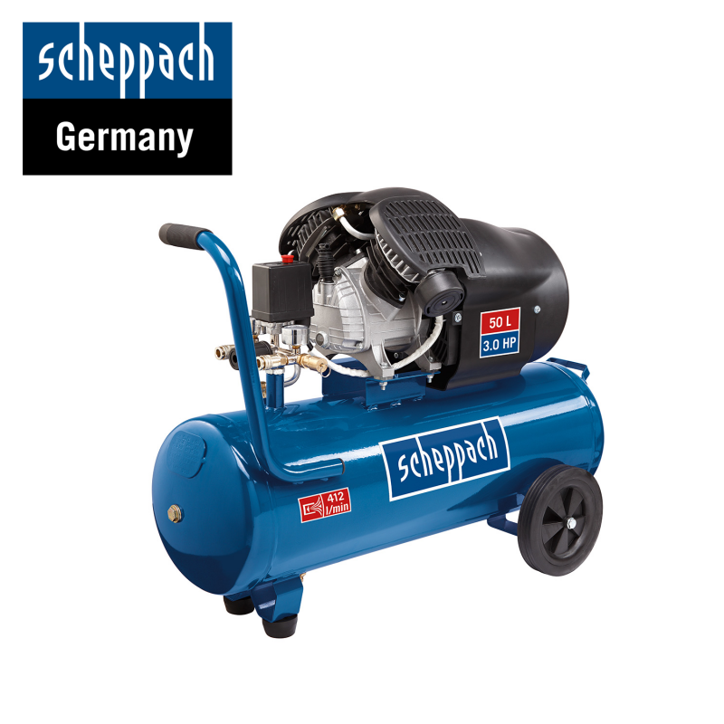 Compresor cu ulei HC 100DC  2200 W 100L 412L/min  8 bar