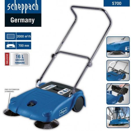 Masina de maturat manuala Scheppach S700  2000 m2/h 5909802900