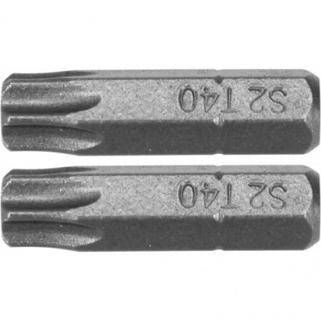 Biti de 25 mm 1/4" cu cap Torx T40 Yato