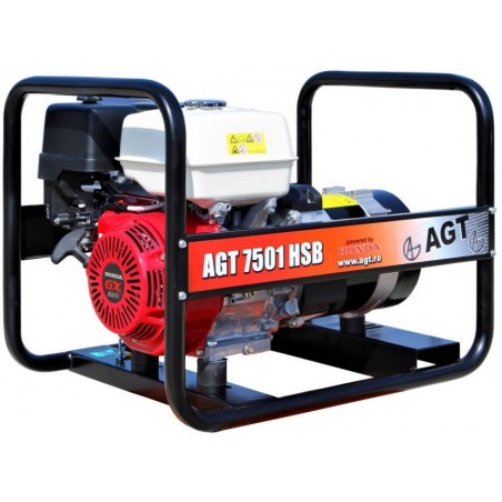 PFAGT7501HEC Generator AGT 7501 HSBE motor HONDA GX390, 6.1L, 6.4kVA