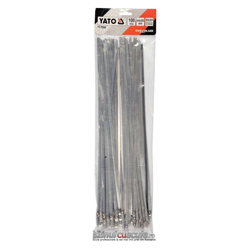 Coliere metalice reglabile din otel 4.6 x 650 mm Yato YT-70570