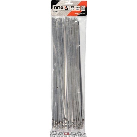 Coliere metalice reglabile din otel 4.6 x 650 mm Yato YT-70570