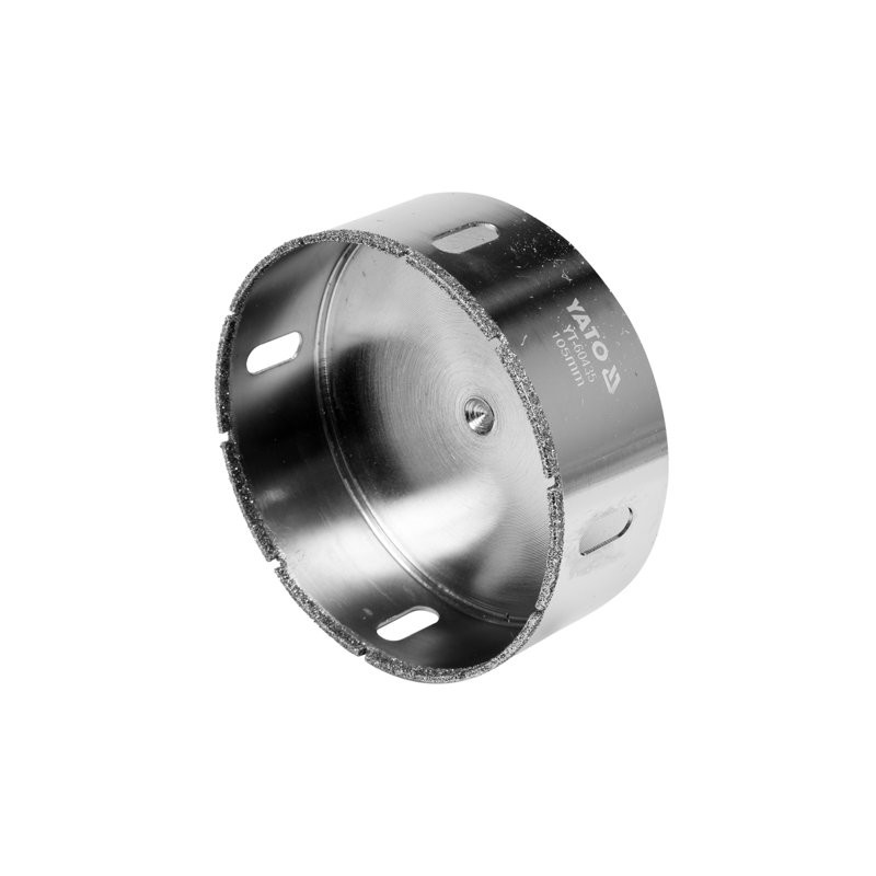 Carota diamantata 105 mm pentru placi ceramice Yato YT-60435