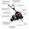 PFAGT13000GX34 Motosapa AGT 13000 premium cu motor HONDA GX340