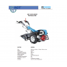PFAS413GX390 Motocultor Bertolini 413S cu motor HONDA GX390 13CP