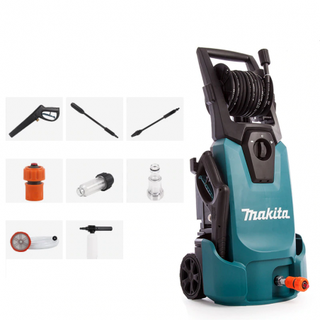 MAKITA HW1200 Masina de spalat cu presiune 120 bari 420 l/h si 1800 W
