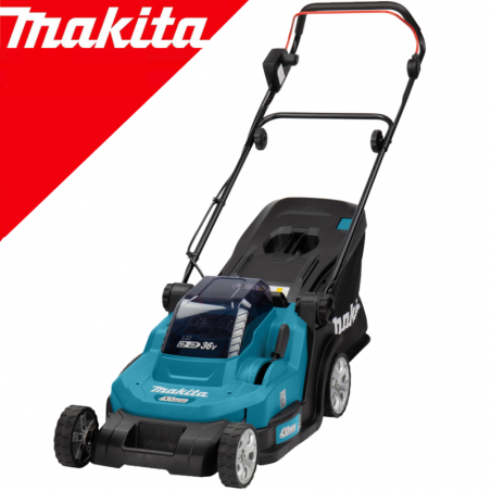 Masina de tuns gazonul 43cm compatibila cu Li-ion 2x18V MAKITA DLM432Z