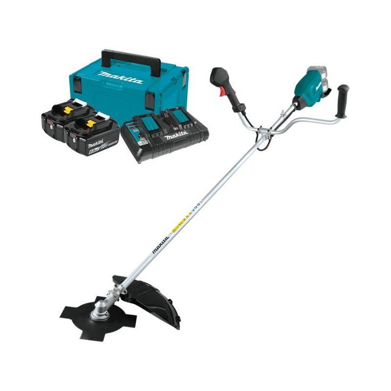 MAKITA DUR369A26DJ Trimmer 430 mm cu 2 acumulatori Li-Ion 18V 6Ah