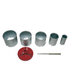 157714 Set carote pentru placi ceramice 7buc.