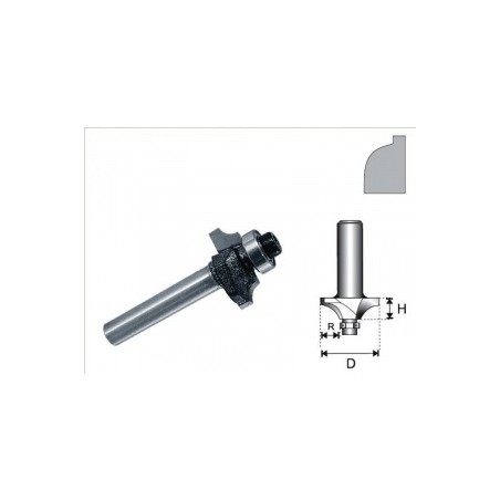Freza pentru profil cu rulment 22,5 mm pentru frezat lemn Dedra