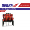 Set format din 18 Surubelnite Dedra