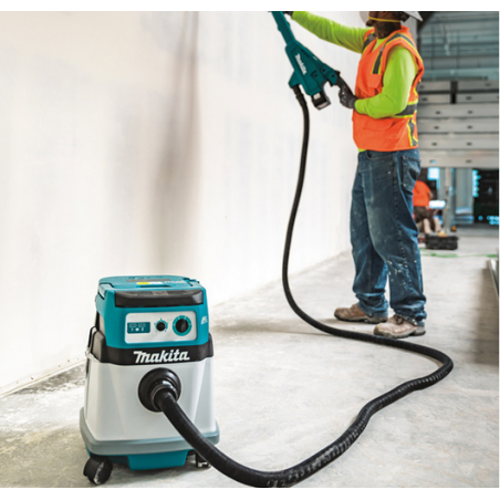 DVC154LZ MAKITA Aspirator Bluetooth clasa L 15L comp. 2 Li-Ion LXT 18V