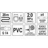 YT-24244 Yato Furtun aer tambur automat 20m presiune 20 bar interior 8