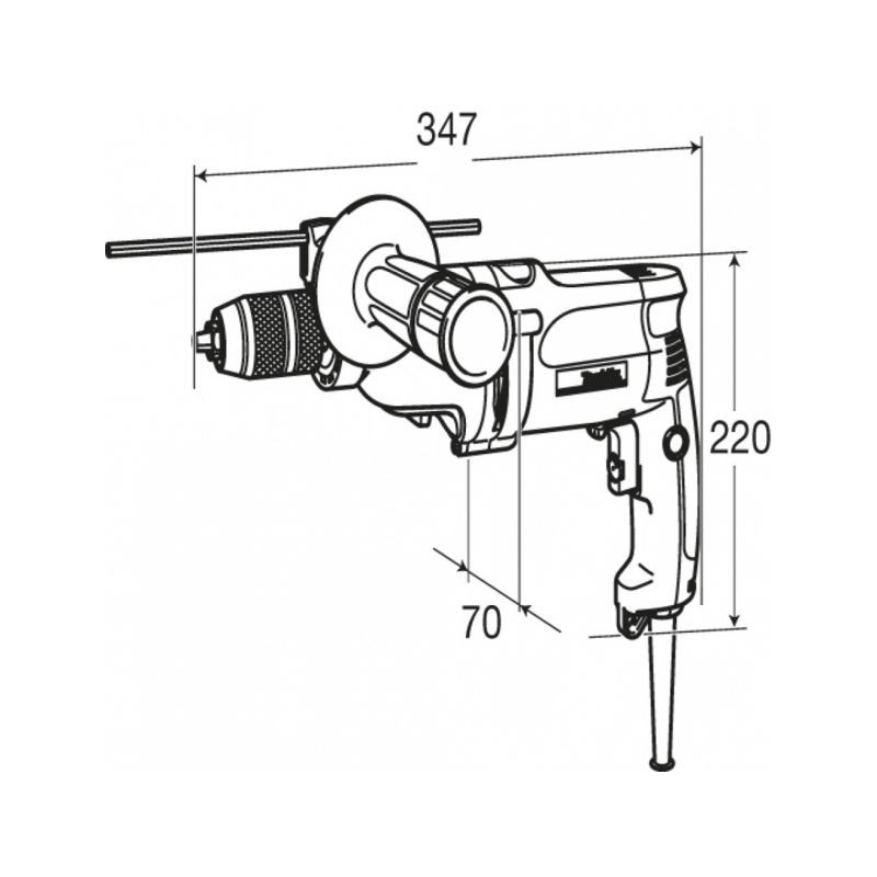 MAKITA DP4011 Masina de gaurit 720W