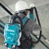 MAKITA DVC265ZXU Aspirator tip rucsac compatibil cu Li-ion LXT 18V x 2
