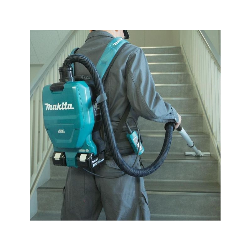 MAKITA DVC265ZXU Aspirator tip rucsac compatibil cu Li-ion LXT 18V x 2