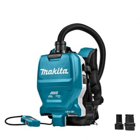 MAKITA DVC265ZXU Aspirator tip rucsac compatibil cu Li-ion LXT 18V x 2