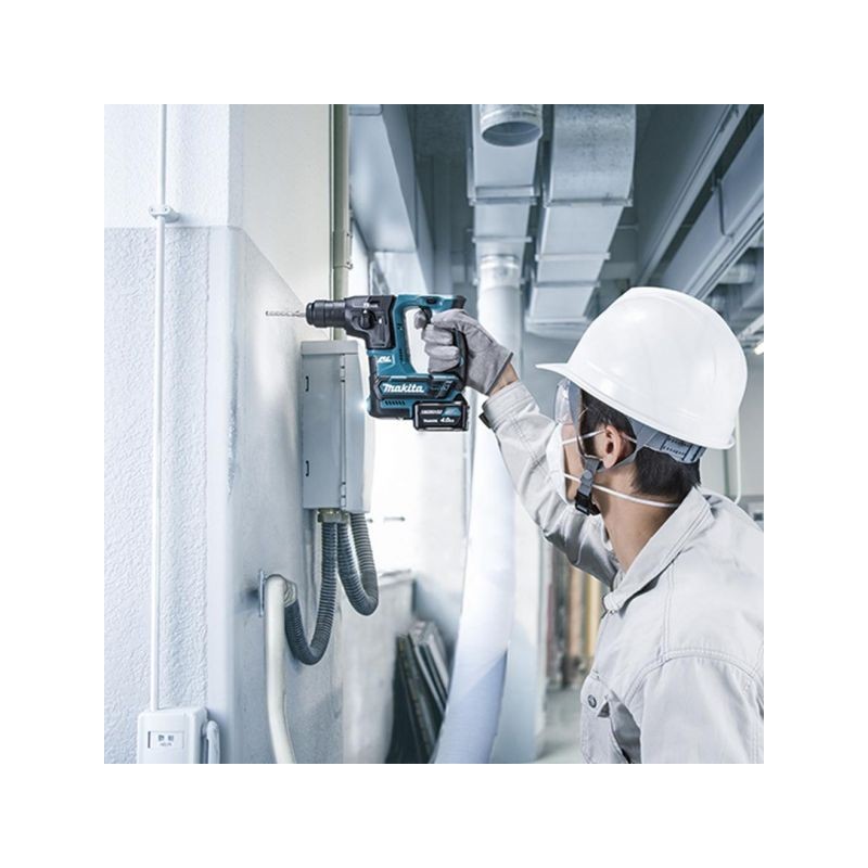 MAKITA HR166DSMJ Ciocan rotopercutor SDS-PLUS cu 2 acumulatori 12V 4Ah