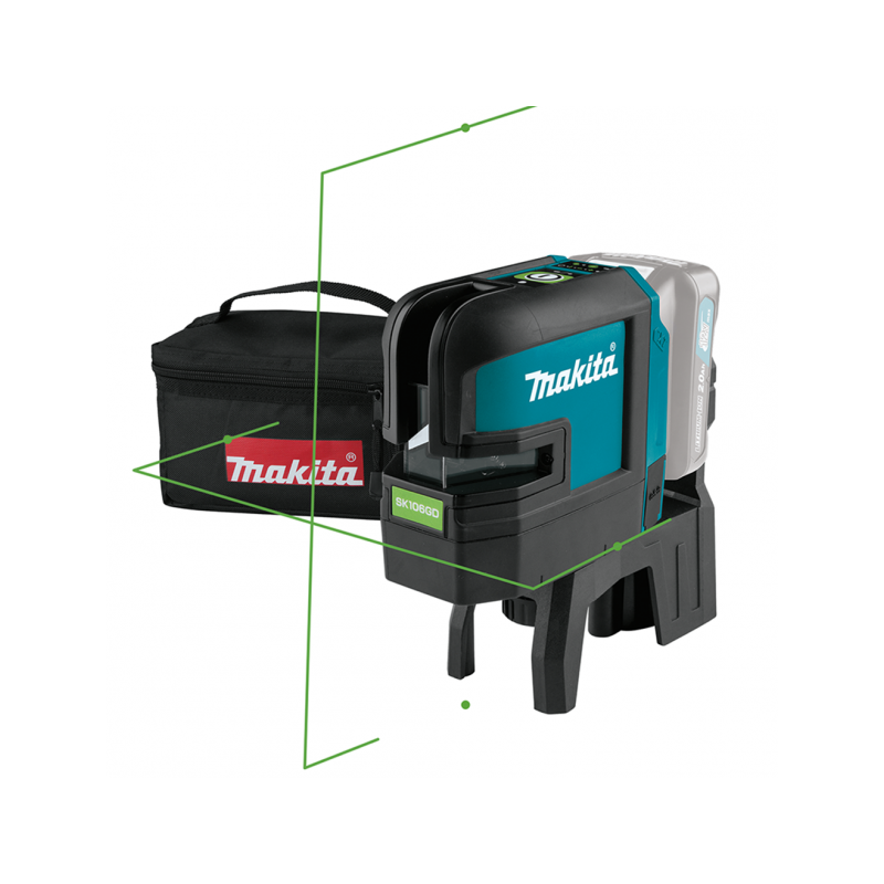 MAKITA SK106GDZ Nivela laser cu 2 linii si 4 puncte cu unda verde