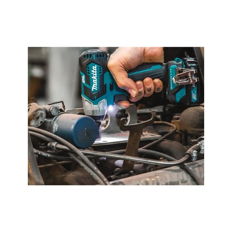 MAKITA TW160DZ Cheie impact 160 Nm 3/8 comp. cu acumulatori Li-Ion 12V