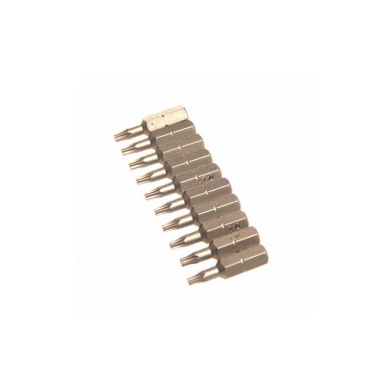 P-06323 MAKITA Set 10 biti insurubare, TX10, 25 mm, 1/4"