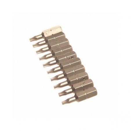 P-06323 MAKITA Set 10 biti insurubare, TX10, 25 mm, 1/4"