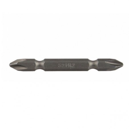 P-20781 MAKITA Set 10 biti cu doua capete, PH2, 75 mm, 1/4"