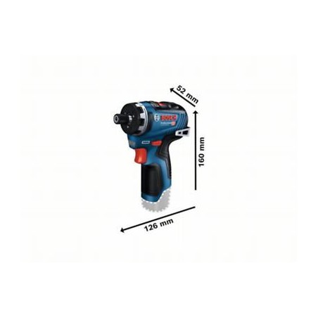 06019J9101 BOSCH Masina de gaurit hex. 1/4, 2 acum. Li-Ion GSR12V-35HX