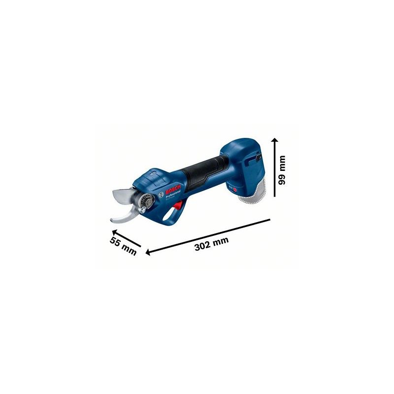 06019K1020 BOSCH ProPruner Foarfeca gradina 25mm comp. cu acumulator