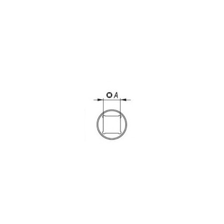 Cheie tubulara hexagonala 11mm adanca prindere 3/8 TOPMASTER 330117