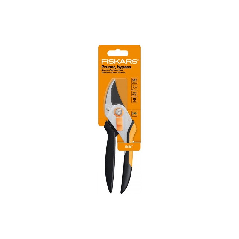 1057163 FISKARS Foarfeca de gradina bypass, metalica Solid P331