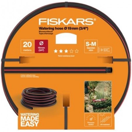 1027109 FISKARS Furtun de gradina Q3, lungime 20 m, diametru 19 mm