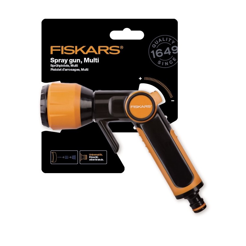 1023665 FISKARS Pistol multifunctional ergonomic de stropit