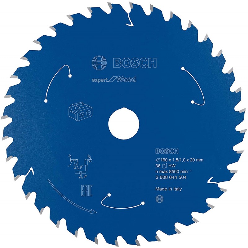 2608902146 Bosch Panza fierastrau circular EX WO H 160X20mm 36 dinti