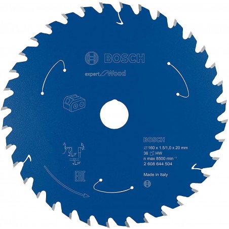 2608902146 Bosch Panza fierastrau circular EX WO H 160X20mm 36 dinti