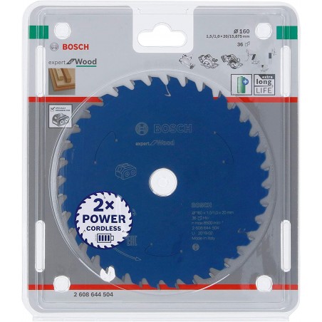 2608644504 Bosch Panza fierastrau circular EX WO H 160X20mm 36 dinti