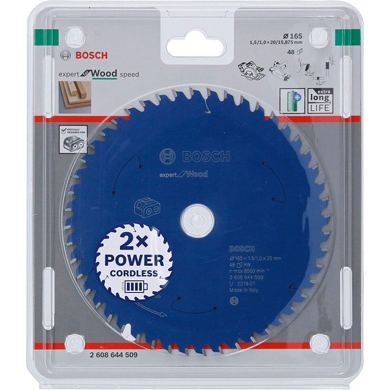 2608644509 Bosch Panza fierastrau circular EX WO H 165X20mm 48 dinti