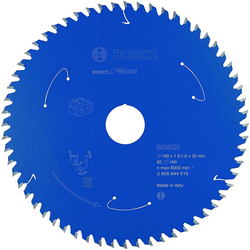 2608902158 Bosch Panza fierastrau circular EX WO H 190X30mm 60 dinti