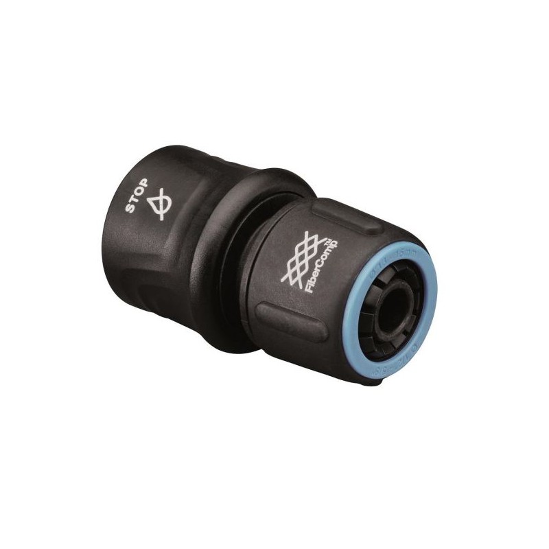 1054789 FISKARS Conector furtun de gradina AquaSTOP, 13 mm (1/2'')