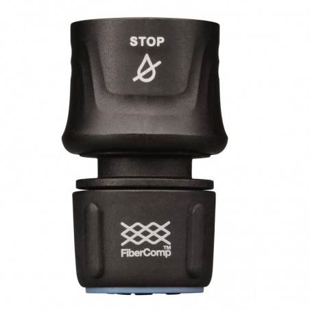 1054789 FISKARS Conector furtun de gradina AquaSTOP, 13 mm (1/2'')