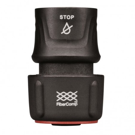 1054790 FISKARS Conector furtun de gradina AquaSTOP, 19 mm (3/4'')